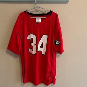 Rivalry Threads Red and Black Georgia bulldogs Jersey kids large